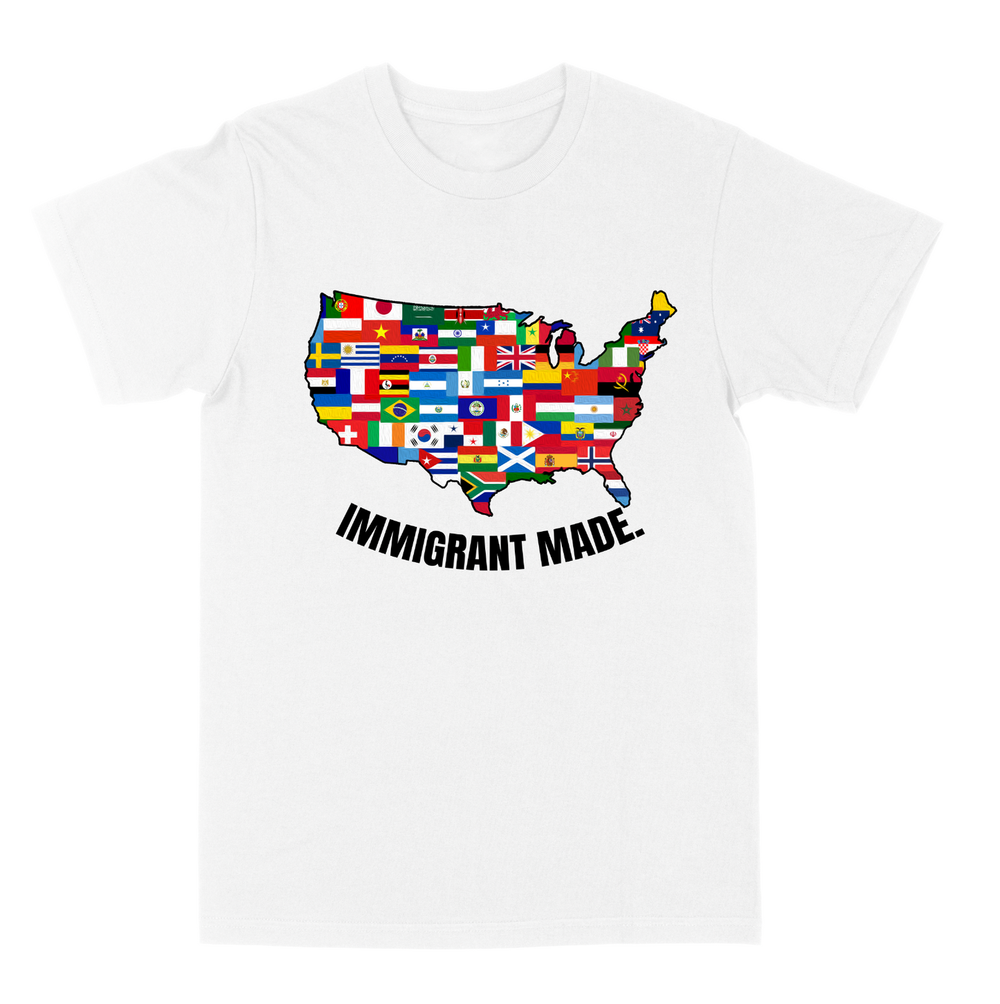 Immigrant Made "White" Tee