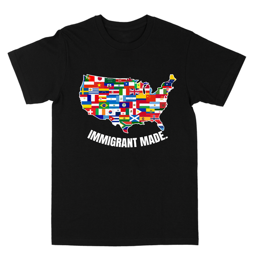 Immigrant Made "Black" Tee