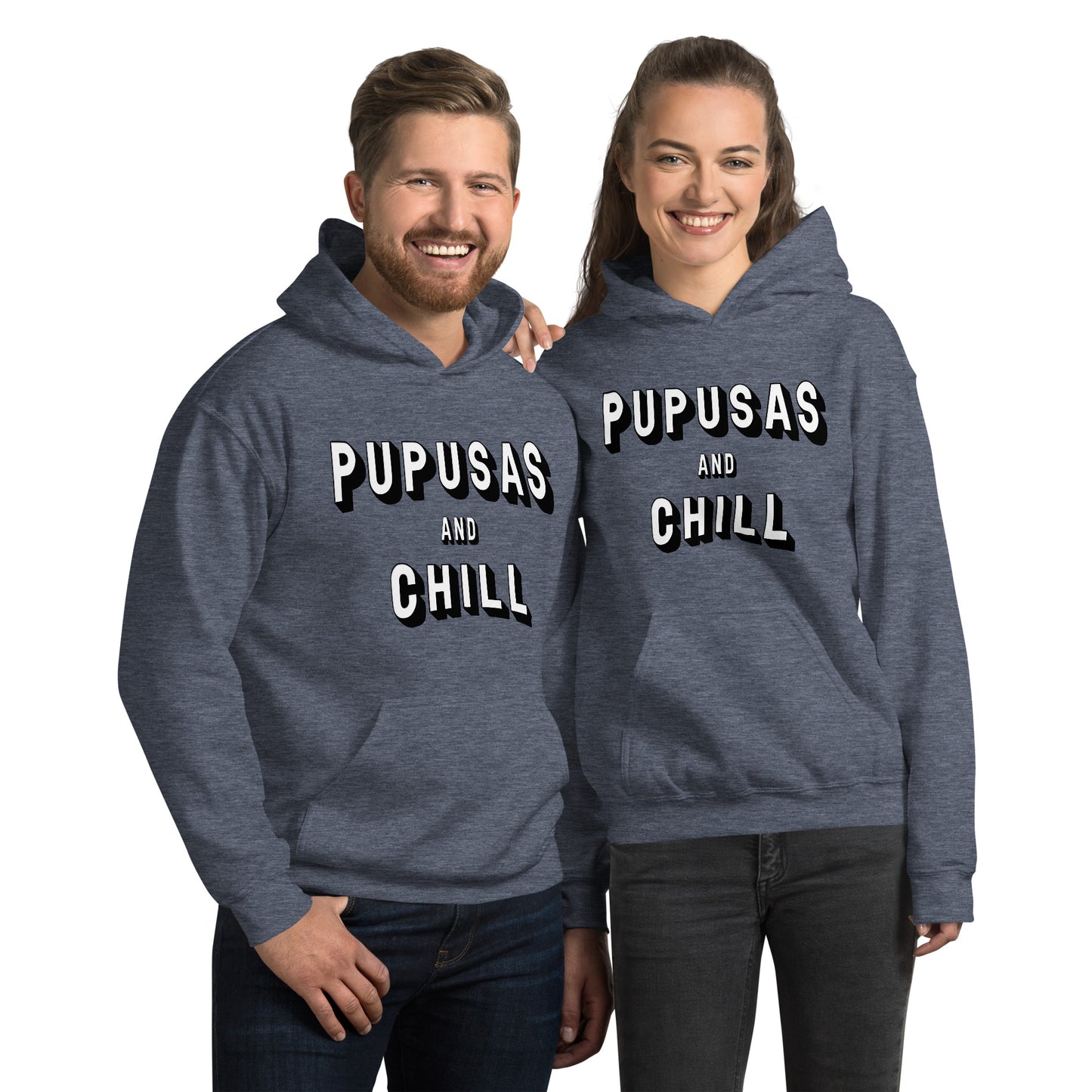 Pupusas and Chill Unisex Hoodie