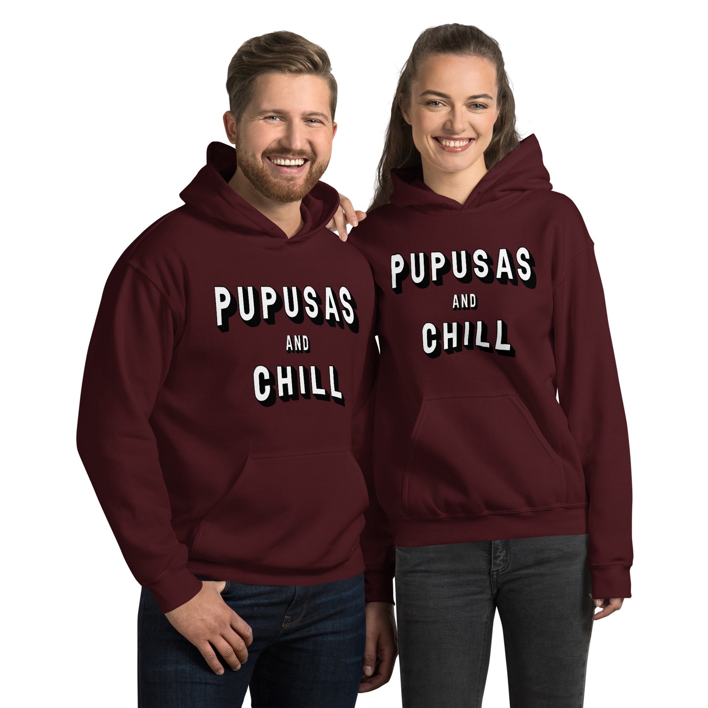 Pupusas and Chill Unisex Hoodie