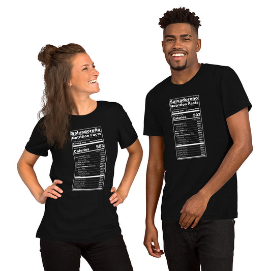 Nutrition Label Unisex T-Shirt