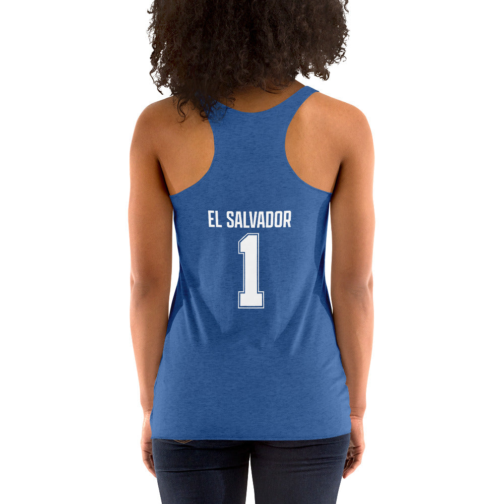 Baseball Inspired Women's Racerback Tank