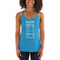 Nutrition Label Women's Racerback Tank