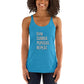 Daily Schedule Women's Racerback Tank